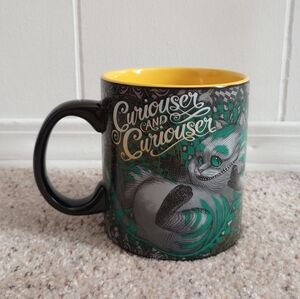 Disney Alice In Wonderland Curiouser And Curiouser Cheshire Cat Mug